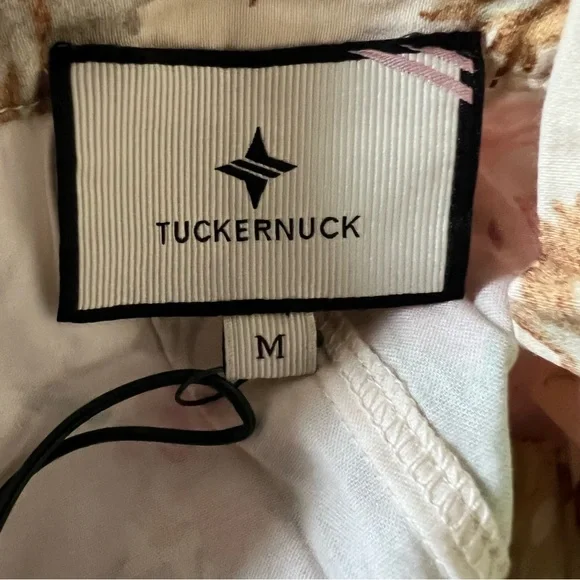 Tuckernuck Crawford mini dress ladies size medium sun faded floral beige - Picture 9 of 11